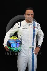 World © Octane Photographic Ltd. Formula 1 - Australian Grand Prix - FIA Driver Photo Call. Felipe Massa - Williams Martini Racing FW40. Albert Park Circuit. Thursday 23rd March 2017. Digital Ref: 1790LB1D9006