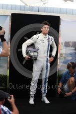 World © Octane Photographic Ltd. Formula 1 - Australian Grand Prix - FIA Driver Photo Call. Lance Stroll - Williams Martini Racing FW40. Albert Park Circuit. Thursday 23rd March 2017. Digital Ref: 1790LB1D9081