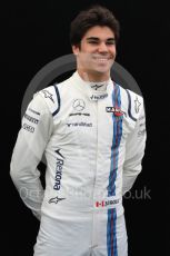 World © Octane Photographic Ltd. Formula 1 - Australian Grand Prix - FIA Driver Photo Call. Lance Stroll - Williams Martini Racing FW40. Albert Park Circuit. Thursday 23rd March 2017. Digital Ref: 1790LB1D9122