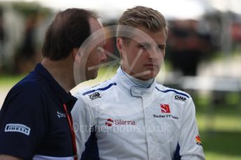 World © Octane Photographic Ltd. Formula 1 - Australian Grand Prix - FIA Driver Photo Call. Marcus Ericsson – Sauber F1 Team C36. Albert Park Circuit. Thursday 23rd March 2017. Digital Ref: 1790LB1D9422