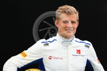 World © Octane Photographic Ltd. Formula 1 - Australian Grand Prix - FIA Driver Photo Call. Marcus Ericsson – Sauber F1 Team C36. Albert Park Circuit. Thursday 23rd March 2017. Digital Ref: 1790LB1D9445