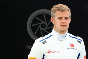 World © Octane Photographic Ltd. Formula 1 - Australian Grand Prix - FIA Driver Photo Call. Marcus Ericsson – Sauber F1 Team C36. Albert Park Circuit. Thursday 23rd March 2017. Digital Ref: 1790LB1D9488