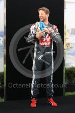 World © Octane Photographic Ltd. Formula 1 - Australian Grand Prix - FIA Driver Photo Call. Romain Grosjean - Haas F1 Team VF-17. Albert Park Circuit. Thursday 23rd March 2017. Digital Ref: 1790LB1D9498