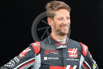 World © Octane Photographic Ltd. Formula 1 - Australian Grand Prix - FIA Driver Photo Call. Romain Grosjean - Haas F1 Team VF-17. Albert Park Circuit. Thursday 23rd March 2017. Digital Ref: 1790LB1D9526