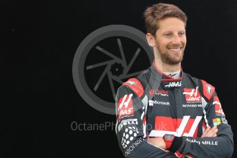 World © Octane Photographic Ltd. Formula 1 - Australian Grand Prix - FIA Driver Photo Call. Romain Grosjean - Haas F1 Team VF-17. Albert Park Circuit. Thursday 23rd March 2017. Digital Ref: 1790LB1D9589