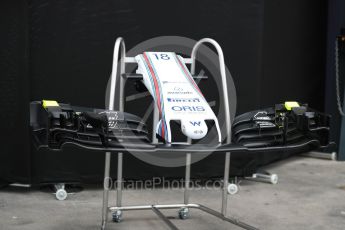 World © Octane Photographic Ltd. Formula 1 - Australian Grand Prix - Wednesday Setup. Williams Martini Racing FW40. Albert Park Circuit. Wednesday 22nd March 2017. Digital Ref: 1788LB1D7710