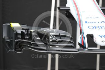 World © Octane Photographic Ltd. Formula 1 - Australian Grand Prix - Wednesday Setup. Williams Martini Racing FW40. Albert Park Circuit. Wednesday 22nd March 2017. Digital Ref: 1788LB1D7713