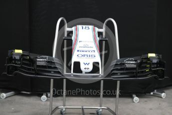 World © Octane Photographic Ltd. Formula 1 - Australian Grand Prix - Wednesday Setup. Williams Martini Racing FW40. Albert Park Circuit. Wednesday 22nd March 2017. Digital Ref: 1788LB1D7717