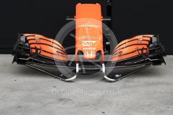 World © Octane Photographic Ltd. Formula 1 - Australian Grand Prix - Wednesday Setup. McLaren Honda MCL32. Albert Park Circuit. Wednesday 22nd March 2017. Digital Ref: 1788LB1D7725