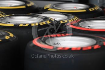 World © Octane Photographic Ltd. Formula 1 - Australian Grand Prix - Wednesday Setup. Tyres. Albert Park Circuit. Wednesday 22nd March 2017. Digital Ref: 1788LB1D7739