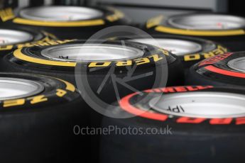World © Octane Photographic Ltd. Formula 1 - Australian Grand Prix - Wednesday Setup. Tyres. Albert Park Circuit. Wednesday 22nd March 2017. Digital Ref: 1788LB1D7741