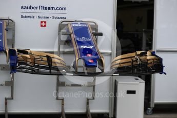 World © Octane Photographic Ltd. Formula 1 - Australian Grand Prix - Wednesday Setup. Sauber F1 Team C36. Albert Park Circuit. Wednesday 22nd March 2017. Digital Ref: 1788LB1D7781