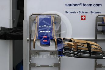 World © Octane Photographic Ltd. Formula 1 - Australian Grand Prix - Wednesday Setup. Sauber F1 Team C36. Albert Park Circuit. Wednesday 22nd March 2017. Digital Ref: 1788LB1D7786