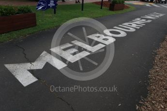 World © Octane Photographic Ltd. Formula 1 - Australian Grand Prix - Wednesday Setup. Melbourne walk. Albert Park Circuit. Wednesday 22nd March 2017. Digital Ref: 1788LB2D3930