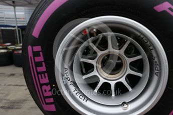 World © Octane Photographic Ltd. Formula 1 - Australian Grand Prix - Wednesday Setup. Tyres. Albert Park Circuit. Wednesday 22nd March 2017. Digital Ref: 1788LB2D3953