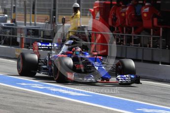 World © Octane Photographic Ltd. Formula 1 - Spanish Grand Prix Qualifying. Daniil Kvyat - Scuderia Toro Rosso STR12. Circuit de Barcelona - Catalunya, Spain. Saturday 13th May 2017. Digital Ref:1816LB1D0997