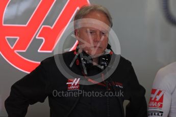 World © Octane Photographic Ltd. Formula 1 - Spanish Grand Prix Qualifying. Gene Haas - Founder and Chairman of Haas F1 Team. Circuit de Barcelona - Catalunya, Spain. Saturday 13th May 2017. Digital Ref:1816LB1D1099