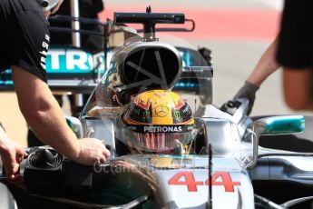 World © Octane Photographic Ltd. Formula 1 - Spanish Grand Prix Qualifying. Lewis Hamilton - Mercedes AMG Petronas F1 W08 EQ Energy+. Circuit de Barcelona - Catalunya, Spain. Saturday 13th May 2017. Digital Ref:1816LB1D1369