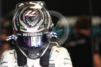 World © Octane Photographic Ltd. Formula 1 - Spanish Grand Prix Qualifying. Valtteri Bottas - Mercedes AMG Petronas F1 W08 EQ Energy+. Circuit de Barcelona - Catalunya, Spain. Saturday 13th May 2017. Digital Ref:1816LB1D1519