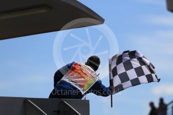 World © Octane Photographic Ltd. Formula 1 - Spanish Grand Prix Qualifying. End of session. Circuit de Barcelona - Catalunya, Spain. Saturday 13th May 2017. Digital Ref:1816LB1D1603