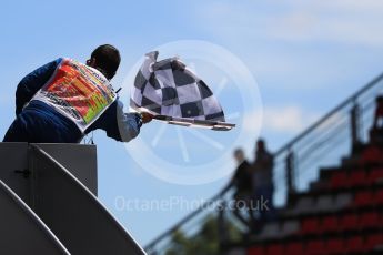 World © Octane Photographic Ltd. Formula 1 - Spanish Grand Prix Qualifying. End of session. Circuit de Barcelona - Catalunya, Spain. Saturday 13th May 2017. Digital Ref:1816LB1D1610