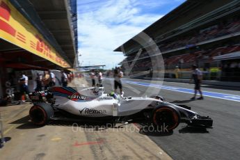 World © Octane Photographic Ltd. Formula 1 - Spanish Grand Prix Qualifying. Felipe Massa - Williams Martini Racing FW40. Circuit de Barcelona - Catalunya, Spain. Saturday 13th May 2017. Digital Ref:1816LB2D8237