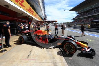 World © Octane Photographic Ltd. Formula 1 - Spanish Grand Prix Qualifying. Daniel Ricciardo - Red Bull Racing RB13. Circuit de Barcelona - Catalunya, Spain. Saturday 13th May 2017. Digital Ref:1816LB2D8257