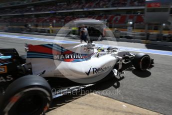 World © Octane Photographic Ltd. Formula 1 - Spanish Grand Prix Qualifying. Felipe Massa - Williams Martini Racing FW40. Circuit de Barcelona - Catalunya, Spain. Saturday 13th May 2017. Digital Ref:1816LB2D8302