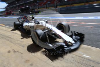 World © Octane Photographic Ltd. Formula 1 - Spanish Grand Prix Qualifying. Lance Stroll - Williams Martini Racing FW40. Circuit de Barcelona - Catalunya, Spain. Saturday 13th May 2017. Digital Ref:1816LB2D8322