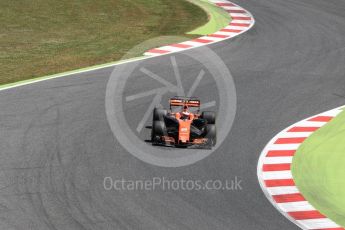 World © Octane Photographic Ltd. Formula 1 - Spanish Grand Prix Qualifying. Stoffel Vandoorne - McLaren Honda MCL32. Circuit de Barcelona - Catalunya, Spain. Saturday 13th May 2017. Digital Ref: