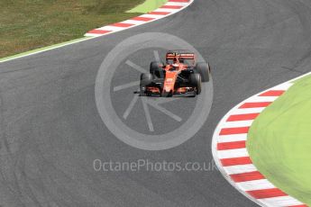 World © Octane Photographic Ltd. Formula 1 - Spanish Grand Prix Qualifying. Stoffel Vandoorne - McLaren Honda MCL32. Circuit de Barcelona - Catalunya, Spain. Saturday 13th May 2017. Digital Ref: