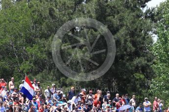 World © Octane Photographic Ltd. Formula 1 - Spanish Grand Prix Qualifying. The crowds in the sun. Circuit de Barcelona - Catalunya, Spain. Saturday 13th May 2017. Digital Ref: