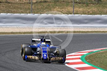 World © Octane Photographic Ltd. Formula 1 - Spanish Grand Prix Qualifying. Marcus Ericsson – Sauber F1 Team C36. Circuit de Barcelona - Catalunya, Spain. Saturday 13th May 2017. Digital Ref: