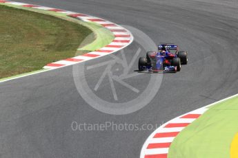 World © Octane Photographic Ltd. Formula 1 - Spanish Grand Prix Qualifying. Daniil Kvyat - Scuderia Toro Rosso STR12. Circuit de Barcelona - Catalunya, Spain. Saturday 13th May 2017. Digital Ref: