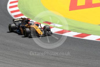 World © Octane Photographic Ltd. Formula 1 - Spanish Grand Prix Qualifying. Nico Hulkenberg - Renault Sport F1 Team R.S.17. Circuit de Barcelona - Catalunya, Spain. Saturday 13th May 2017. Digital Ref: