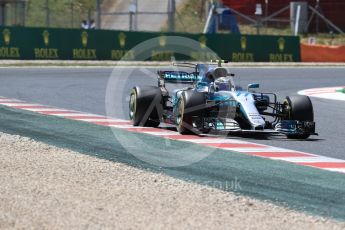 World © Octane Photographic Ltd. Formula 1 - Spanish Grand Prix Qualifying. Valtteri Bottas - Mercedes AMG Petronas F1 W08 EQ Energy+. Circuit de Barcelona - Catalunya, Spain. Saturday 13th May 2017. Digital Ref: 1818LB1D1976