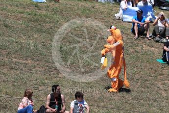 World © Octane Photographic Ltd. Formula 1 - Spanish Grand Prix Qualifying. Max Verstappen fan. Circuit de Barcelona - Catalunya, Spain. Saturday 13th May 2017. Digital Ref:1818LB1D2002