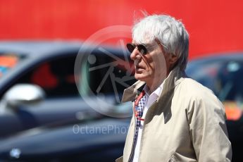 World © Octane Photographic Ltd. Formula 1 - Spanish Grand Prix Qualifying. Bernie Ecclestone. Circuit de Barcelona - Catalunya, Spain. Saturday 13th May 2017. Digital Ref: 1818LB1D2068