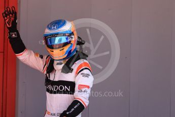 World © Octane Photographic Ltd. Formula 1 - Spanish Grand Prix Qualifying. Fernando Alonso - McLaren Honda MCL32. Circuit de Barcelona - Catalunya, Spain. Saturday 13th May 2017. Digital Ref: 1818LB1D2105