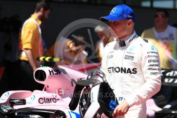 World © Octane Photographic Ltd. Formula 1 - Spanish Grand Prix Qualifying. Valtteri Bottas - Mercedes AMG Petronas F1 W08 EQ Energy+. Circuit de Barcelona - Catalunya, Spain. Saturday 13th May 2017. Digital Ref: 1818LB1D2219