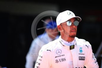 World © Octane Photographic Ltd. Formula 1 - Spanish Grand Prix Qualifying. Lewis Hamilton - Mercedes AMG Petronas F1 W08 EQ Energy+. Circuit de Barcelona - Catalunya, Spain. Saturday 13th May 2017. Digital Ref: 1818LB1D2272