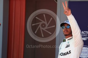 World © Octane Photographic Ltd. Formula 1 - Spanish Grand Prix Qualifying. Lewis Hamilton - Mercedes AMG Petronas F1 W08 EQ Energy+. Circuit de Barcelona - Catalunya, Spain. Saturday 13th May 2017. Digital Ref: 1818LB1D2370