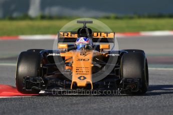 World © Octane Photographic Ltd. Formula 1 - Winter Test 2. Jolyon Palmer - Renault Sport F1 Team R.S.17. Circuit de Barcelona-Catalunya. Tuesday 7th March 2017. Digital Ref :1784CB1D0348