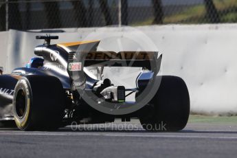 World © Octane Photographic Ltd. Formula 1 - Winter Test 2. Jolyon Palmer - Renault Sport F1 Team R.S.17. Circuit de Barcelona-Catalunya. Tuesday 7th March 2017. Digital Ref :1784CB1D0356