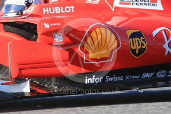 World © Octane Photographic Ltd. Formula 1 - Winter Test 2. Sebastian Vettel - Scuderia Ferrari SF70H. Circuit de Barcelona-Catalunya. Tuesday 7th March 2017. Digital Ref :1784CB1D0378