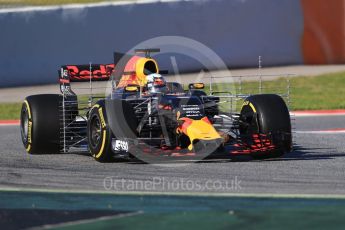 World © Octane Photographic Ltd. Formula 1 - Winter Test 2. Daniel Ricciardo - Red Bull Racing RB13. Circuit de Barcelona-Catalunya. Tuesday 7th March 2017. Digital Ref :1784CB1D0432
