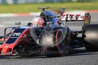 World © Octane Photographic Ltd. Formula 1 - Winter Test 2. Kevin Magnussen - Haas F1 Team VF-17. Circuit de Barcelona-Catalunya. Tuesday 7th March 2017. Digital Ref :1784CB1D0484