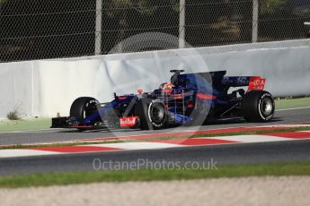 World © Octane Photographic Ltd. Formula 1 - Winter Test 2. Daniil Kvyat - Scuderia Toro Rosso STR12. Circuit de Barcelona-Catalunya. Tuesday 7th March 2017. Digital Ref :1784CB1D0650