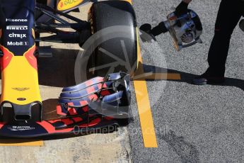 World © Octane Photographic Ltd. Formula 1 - Winter Test 2. Daniel Ricciardo - Red Bull Racing RB13. Circuit de Barcelona-Catalunya. Tuesday 7th March 2017. Digital Ref :