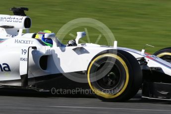 World © Octane Photographic Ltd. Formula 1 - Winter Test 2. Felipe Massa - Williams Martini Racing FW40. Circuit de Barcelona-Catalunya. Tuesday 7th March 2017. Digital Ref: 1784CB1D1050